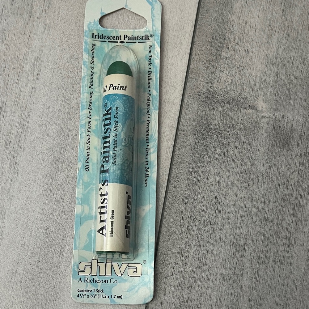 Shiva Artist’s Paintstik in Iridescent Green